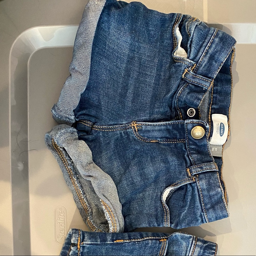 Toddler girls denim shorts